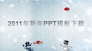 Descarga de plantilla PPT de año nuevo 2011
