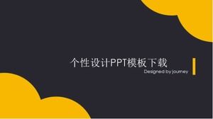 Descarga de plantilla PPT de diseño personalizado
