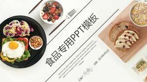 Food special PPT template
