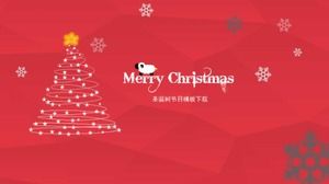 Christmas tree festival template download