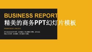 Modelo de apresentação de slides PPT de negócios requintado