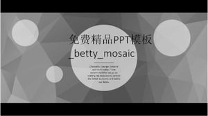 免費精品PPT模板_betty_mosaic