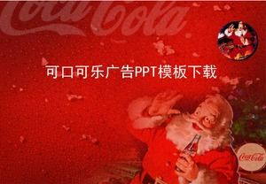 Download del modello PPT pubblicitario della Coca-Cola