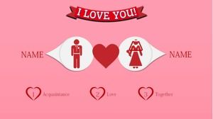 Valentine's Day PPT slideshow template download