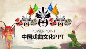 Facebook京劇文化PPT模板