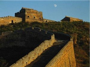 PPT-Vorlage zum Malen des Great Wall Buddha