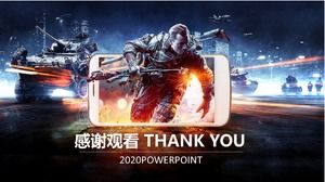 Mobile game promotion ppt template