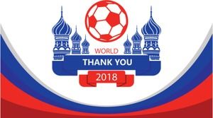 2018 World Cup theme ppt template