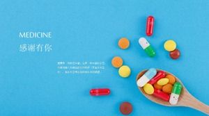 Modelo de ppt de drogas biomédicas da indústria farmacêutica