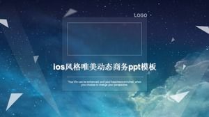 ios style beautiful dynamic business ppt template