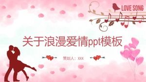 About romantic love ppt template