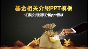 PPT-Vorlage für die Aktienanalyse von Wertpapieranlagen