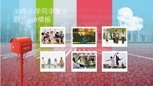 30 years of primary school classmates reunion photo ppt template