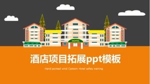 Hotel project expansion ppt template