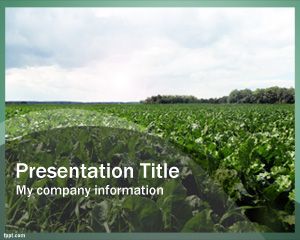 Plantilla de PowerPoint Agricultura