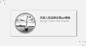 Tmall settled in the brand operation ppt template