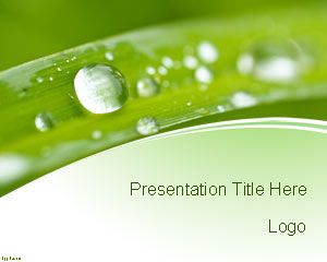Template Nature Conservation PowerPoint