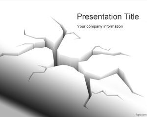 Trzęsienie PowerPoint Template