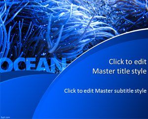 Ocean PPT Szablon