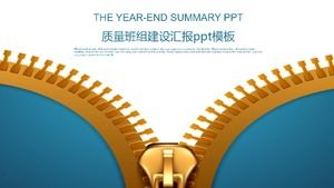 PPT-Vorlage für den Baubericht des Qualitätsteams
