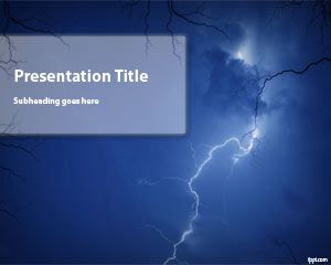 Storm PowerPoint Template