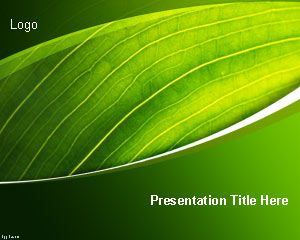 Template Nature Preservation PowerPoint