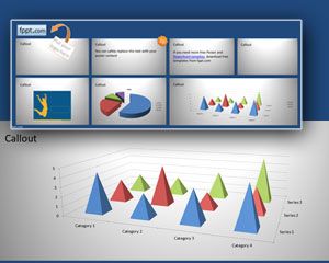 โปสเตอร์ PowerPoint แม่แบบ 48 "x18"