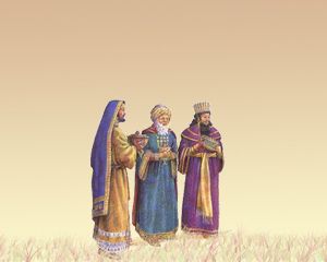 Wise Men Powerpoint-Vorlage