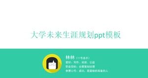 University future career planning ppt template