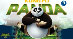 Kung Fu Panda-Thema ppt-Vorlage