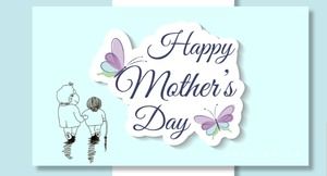 English version of mother's day ppt template