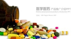 Medical and pharmaceutical product promotion PPT template