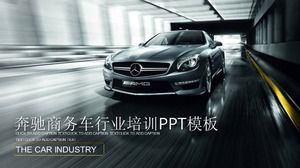 Templat ppt pelatihan industri kendaraan komersial Mercedes Benz