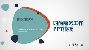 Fashion business industry work report ppt template