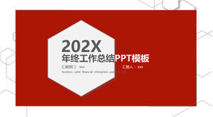 202x PPT-Vorlage für die Arbeitszusammenfassung zum Jahresende