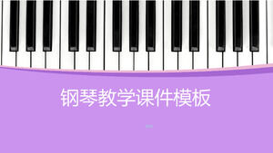 Șablon de cursuri pentru predarea pianului