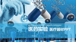 Medical experiment ppt template