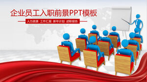 PPT-Vorlage für Beschäftigungsaussichten für Unternehmensmitarbeiter