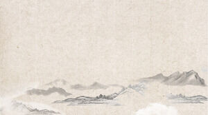 Klasyczny papier trawiasty Obraz tła w stylu chińskim PPT