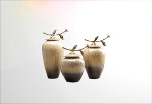 5 exquisite ceramic vases PPT material download