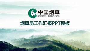 China Tobacco (2) Șablon PPT general pentru industria