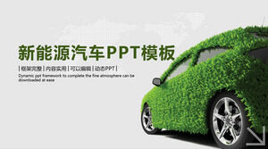 Modelo de PPT geral da indústria de veículos de nova energia