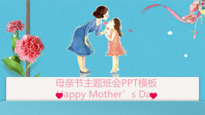 Anneler Günü etkinlik planlama PPT şablonu (2)