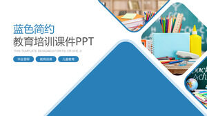 Modelo de PPT geral da indústria PPT de educação e treinamento