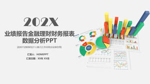Performance report financial management financial statement data analysis PPT template