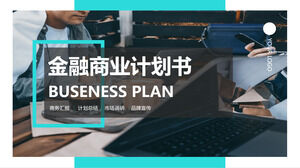 Template PPT laporan bisnis rencana bisnis keuangan angin bisnis