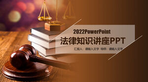 Legal knowledge lecture PPT