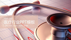 Przemysł medyczny medyczny raport medyczny sprzęt medyczny wykwintny prosty szablon dynamiczny ppt mody