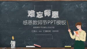 Blackboard Öğretmenler Günü PPT Şablonu (2)