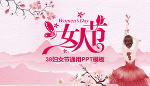 38 Plantilla PPT general de actividades de marketing del Día de la Mujer